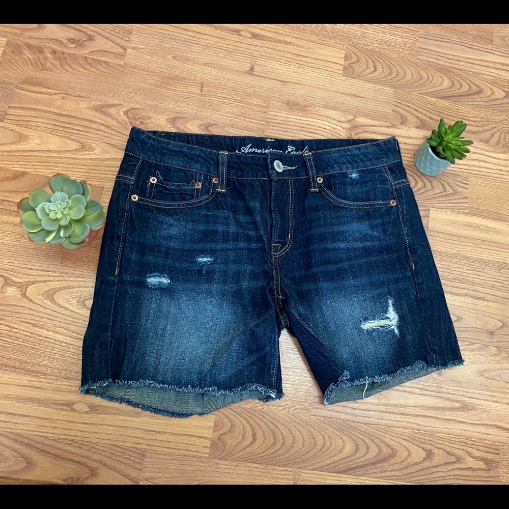 American Eagle Outfitters Distressed Jean Shorts